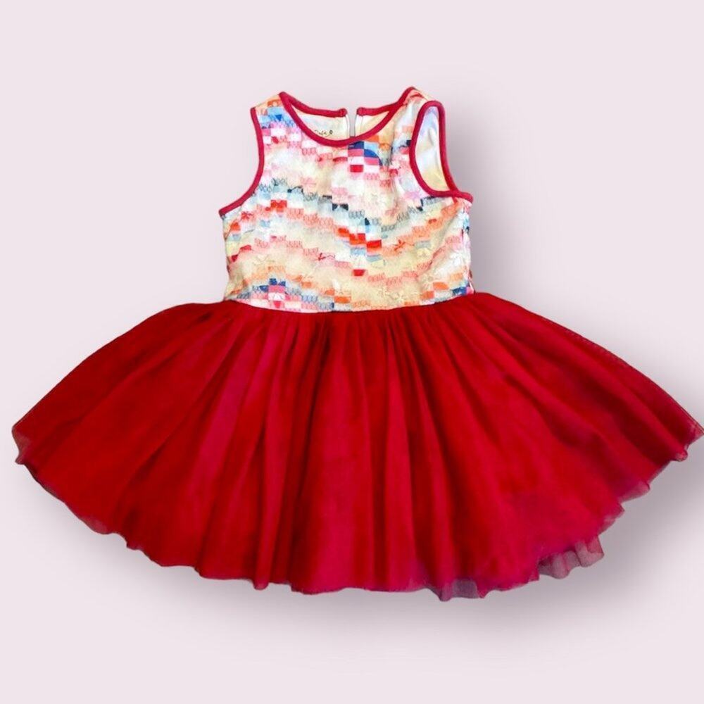 Pippa & Julie Hot Pink Dress Size Size 2T - Picture 1 of 7